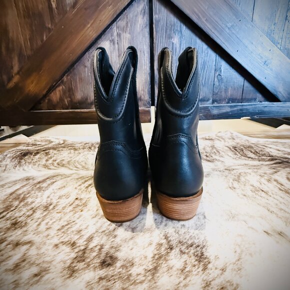 Dingo Seguaro Black Western Booties Size 7 - Picture 5 of 10